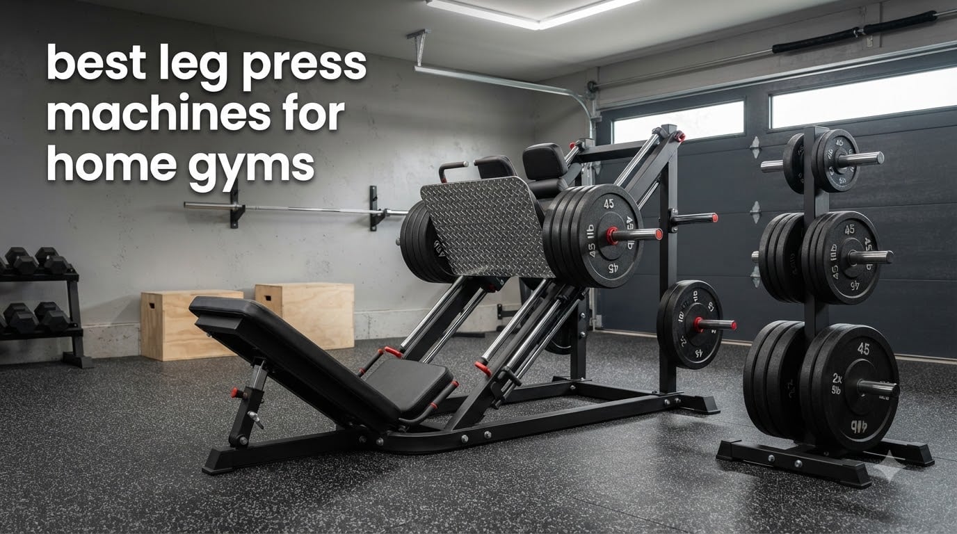 best leg press machines for home gyms