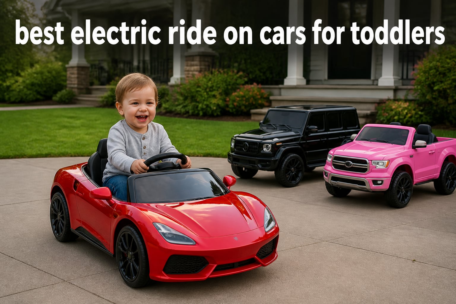 best electric ride on cars for toddlers