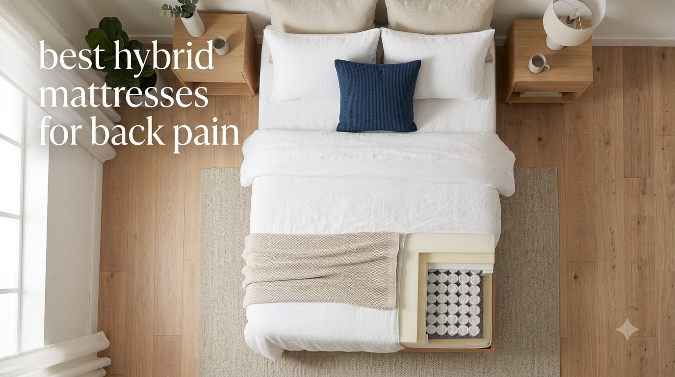 best hybrid mattresses for back pain