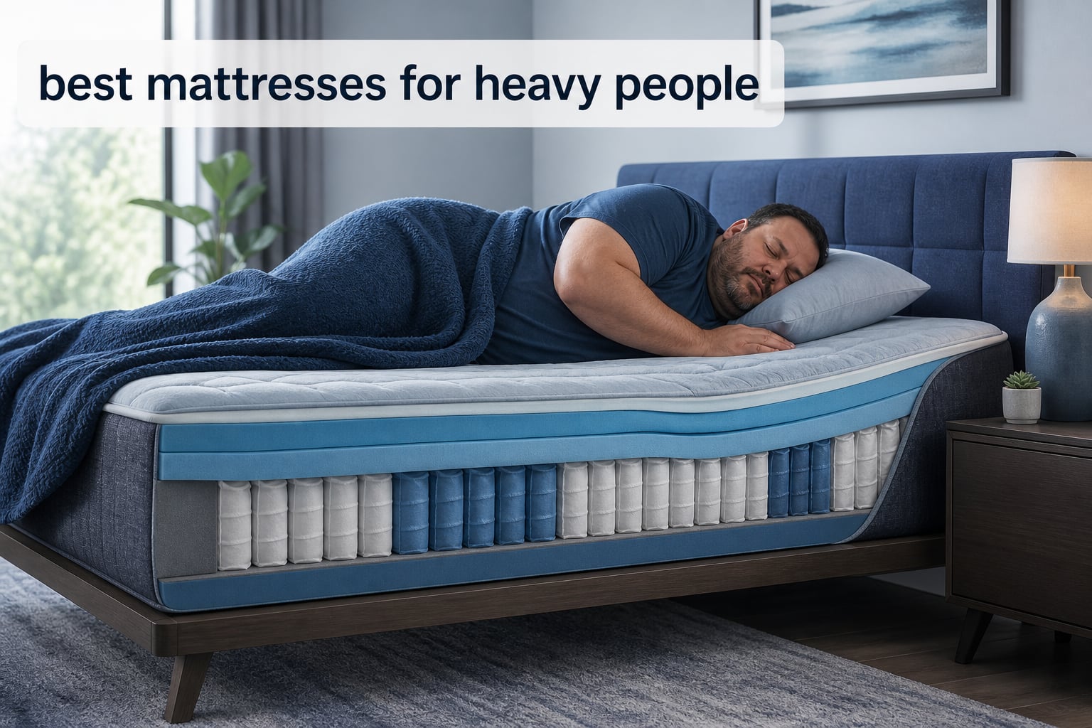best mattresses for heavy people