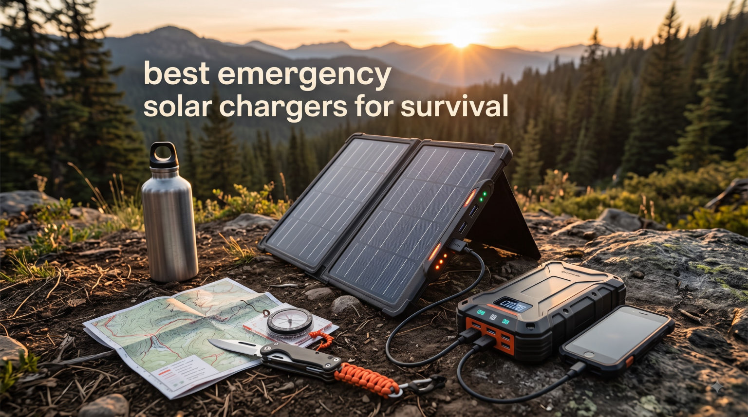 best emergency solar chargers for survival