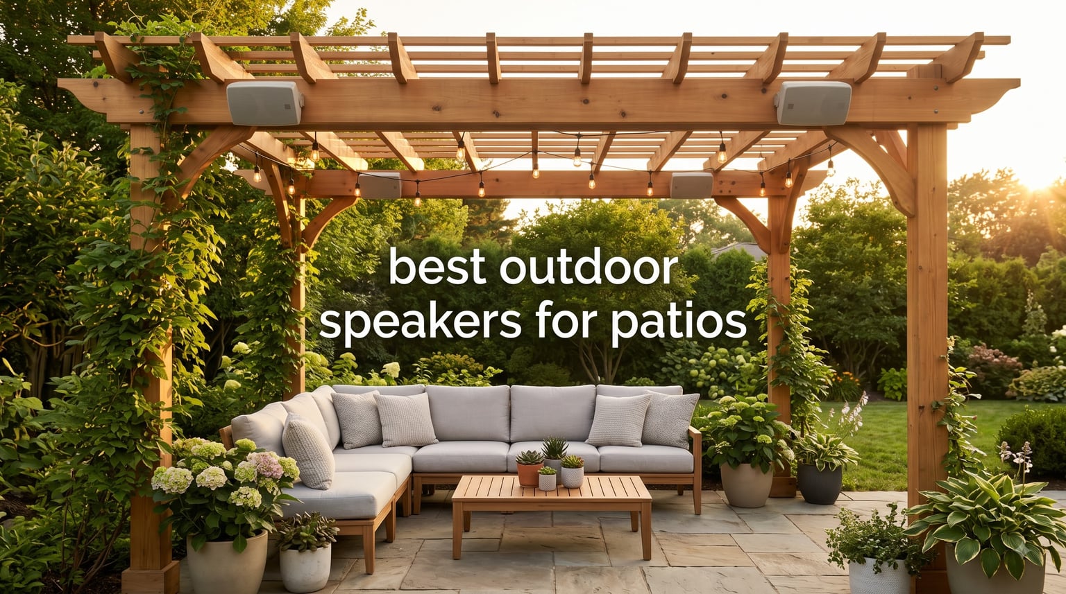 best outdoor speakers for patios