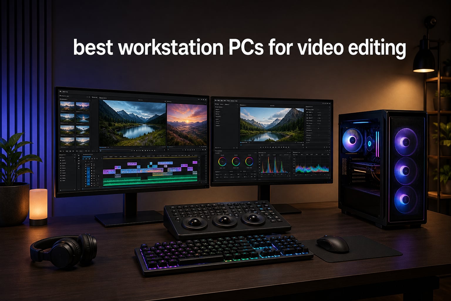 best workstation PCs for video editing