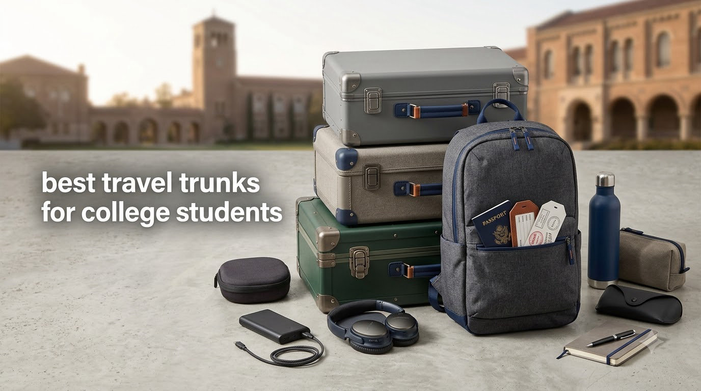 best travel trunks for college students