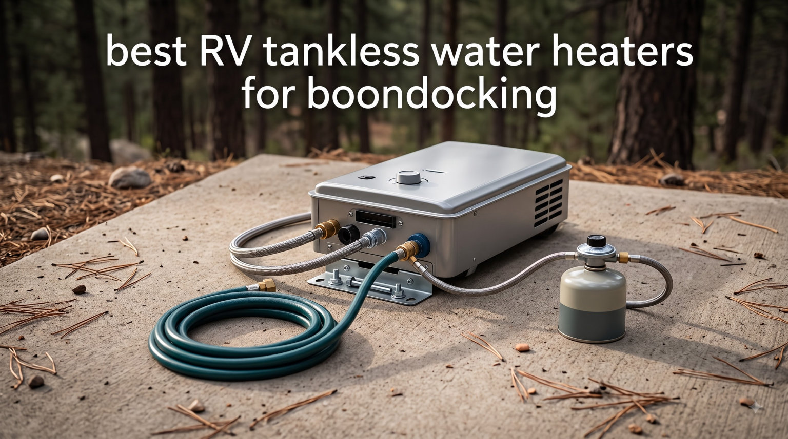 best RV tankless water heaters for boondocking