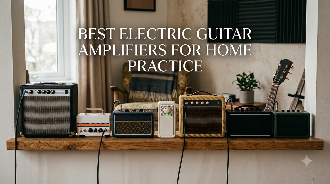 best electric guitar amplifiers for home practice