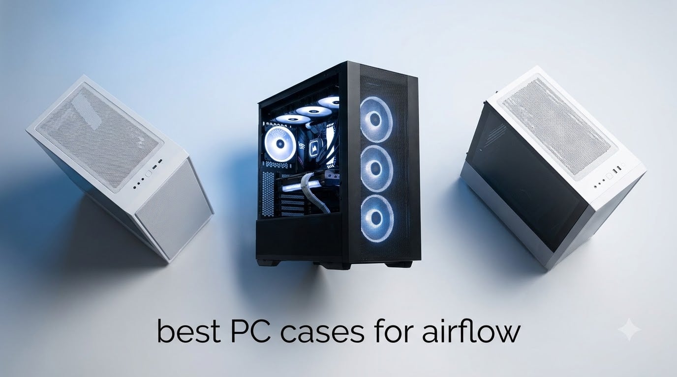 best PC cases for airflow
