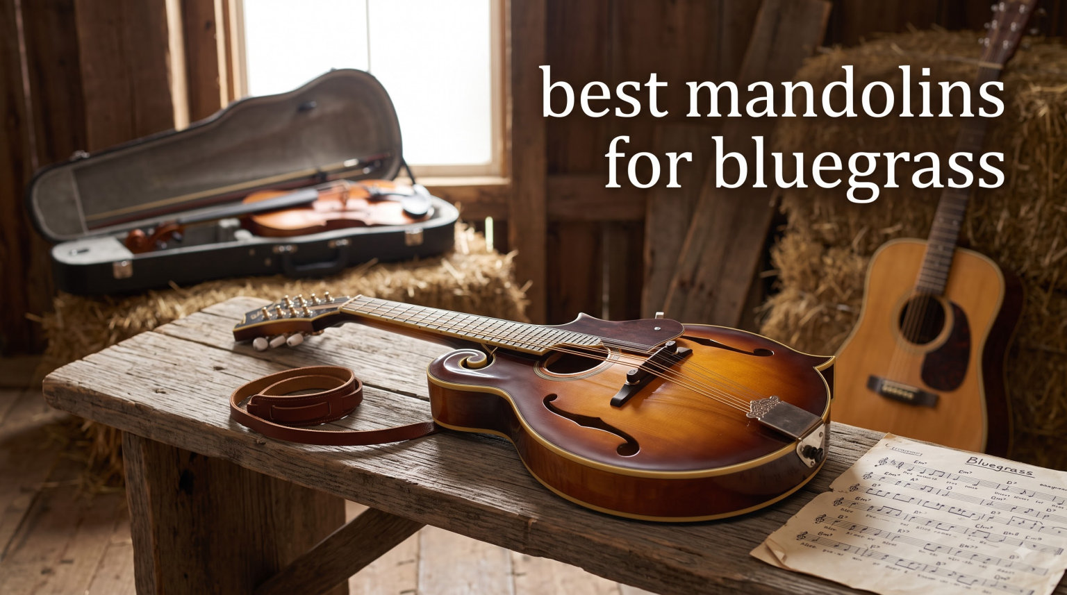 best mandolins for bluegrass