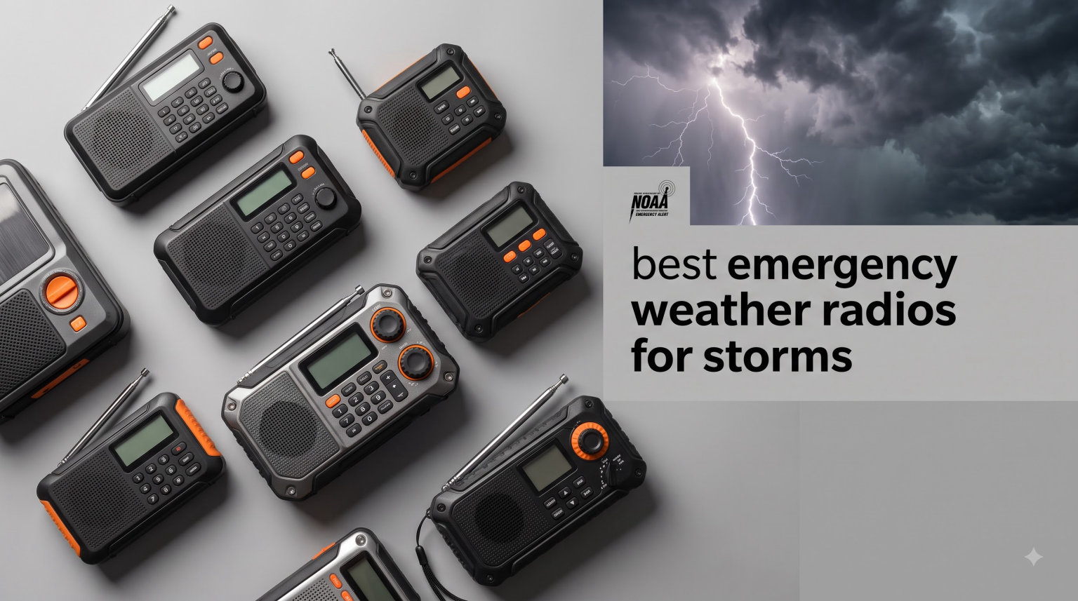 best emergency weather radios for storms