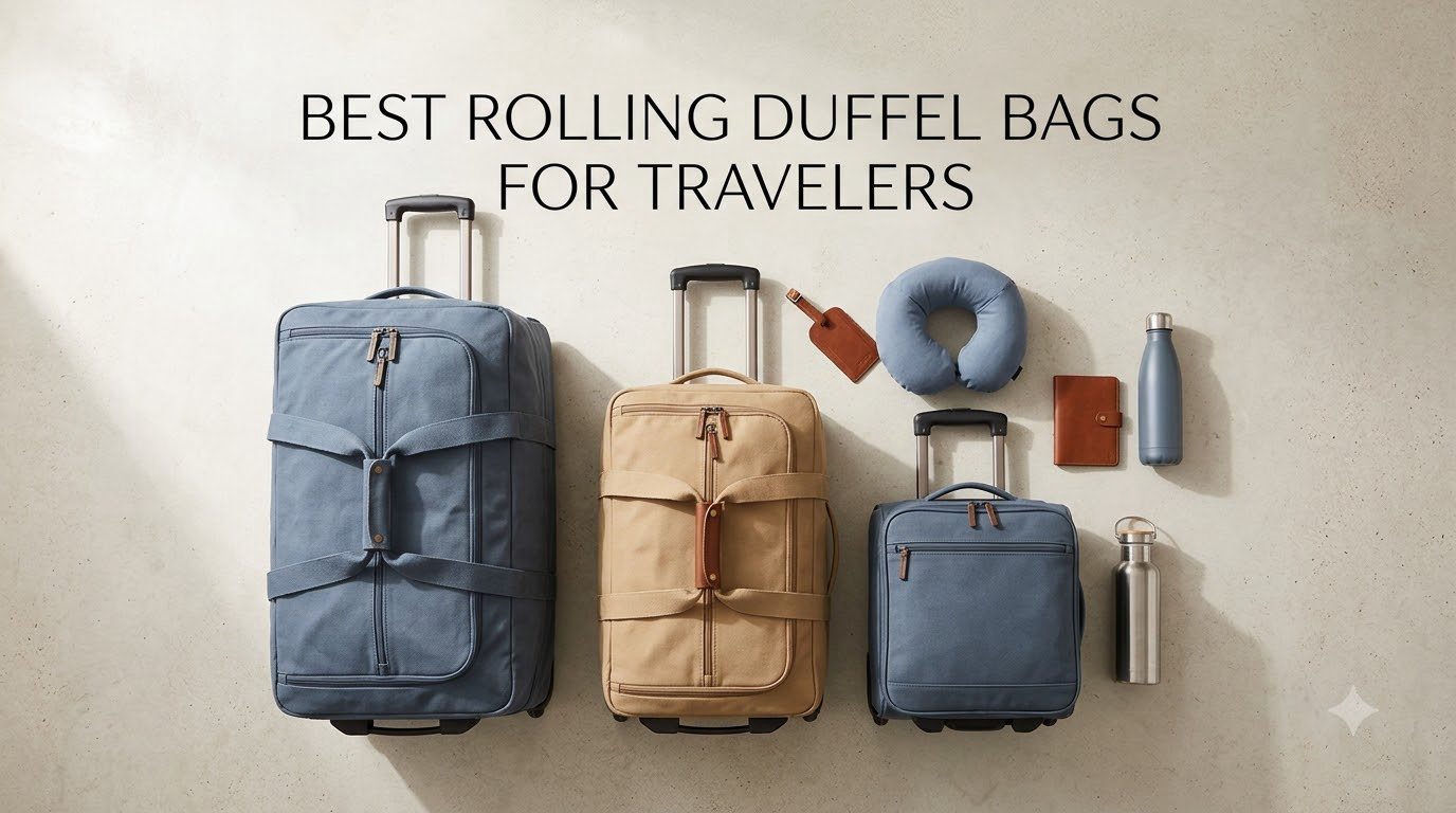 best rolling duffel bags for travelers
