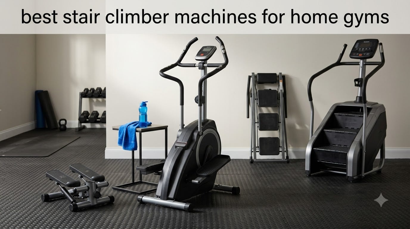 best stair climber machines for home gyms