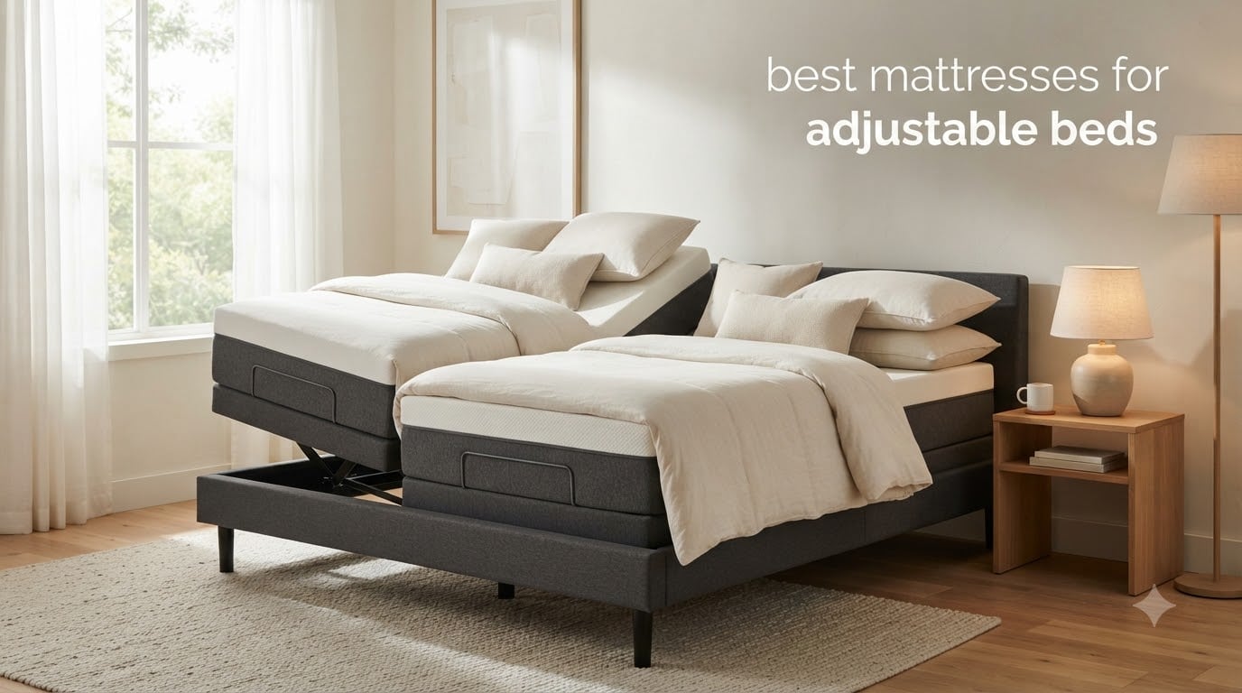 best mattresses for adjustable beds