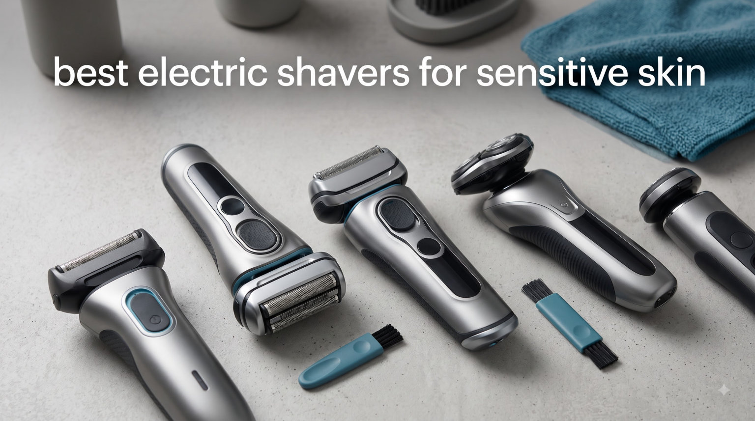 best electric shavers for sensitive skin