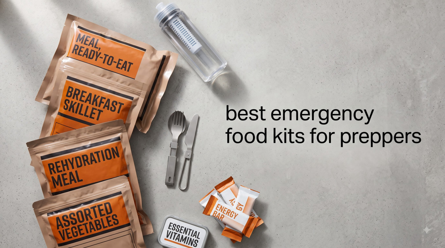 best emergency food kits for preppers