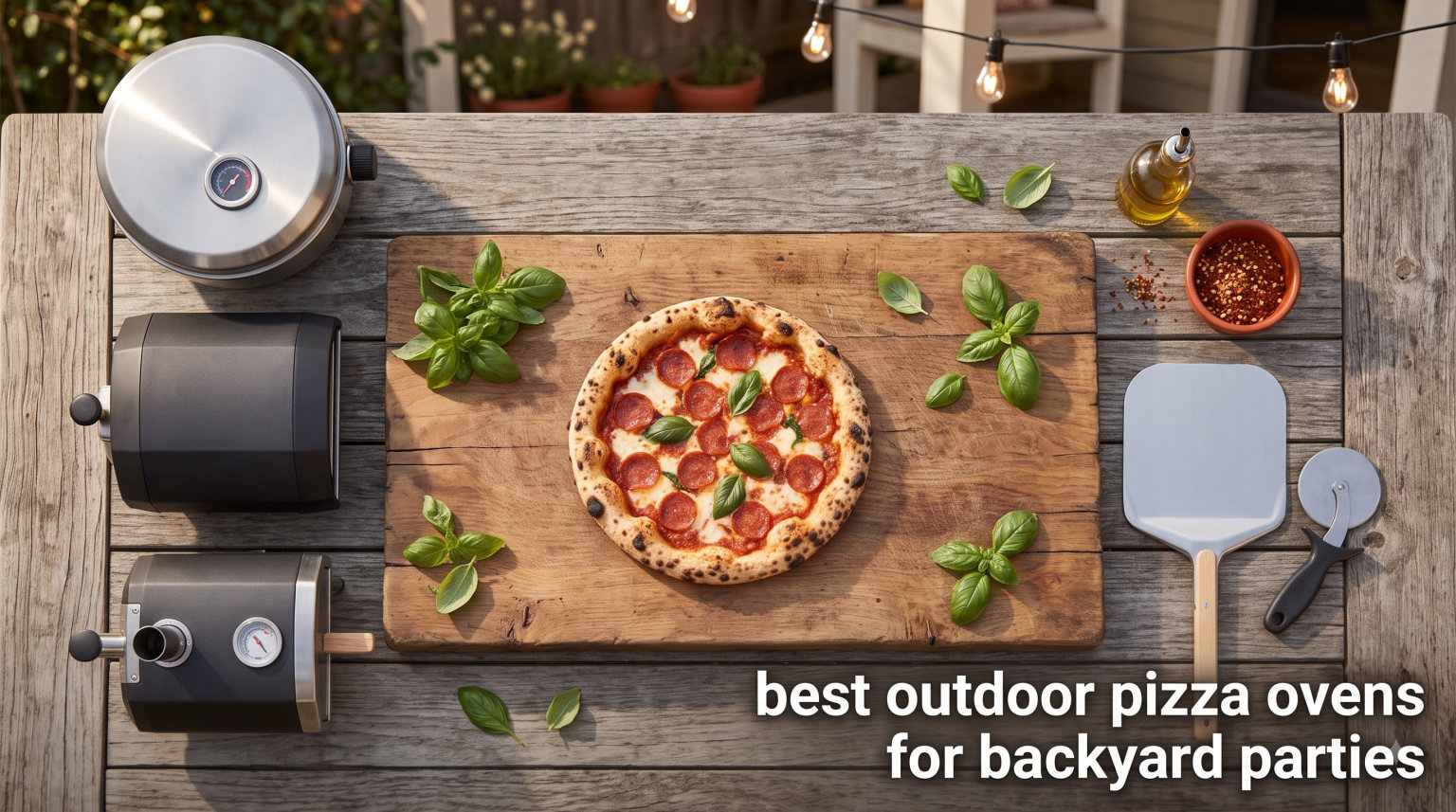 best outdoor pizza ovens for backyard parties