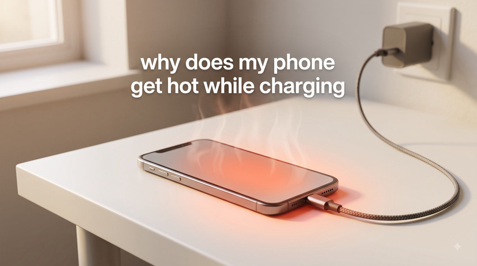 why does my phone get hot while charging