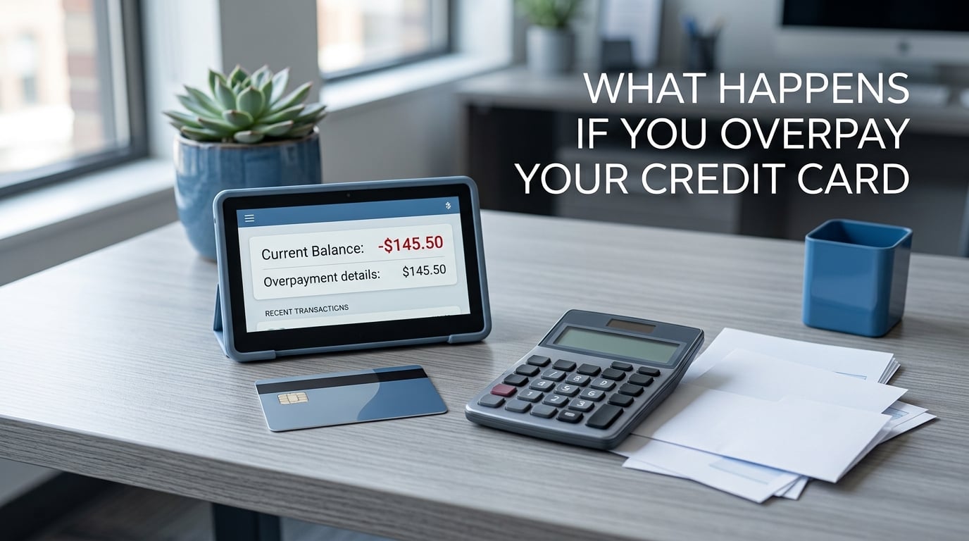what happens if you overpay your credit card
