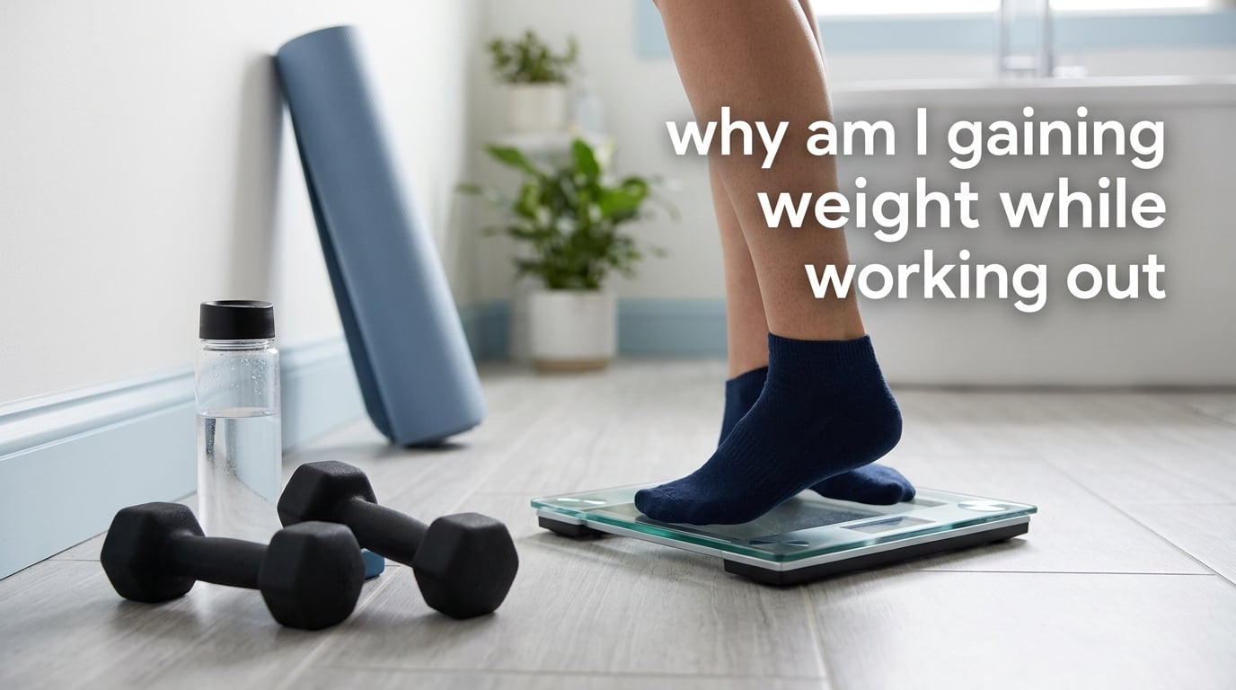 why am I gaining weight while working out