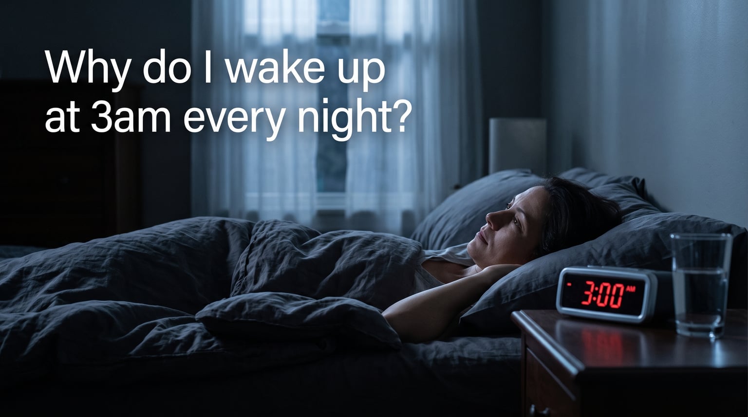 why do I wake up at 3am every night