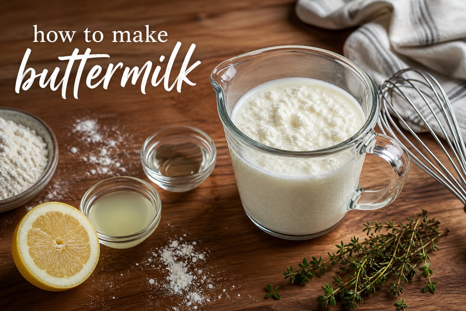 how to make buttermilk