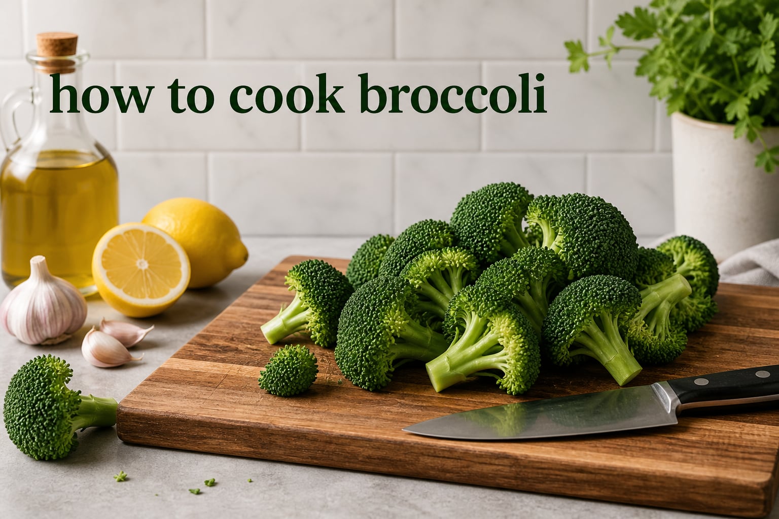 how to cook broccoli