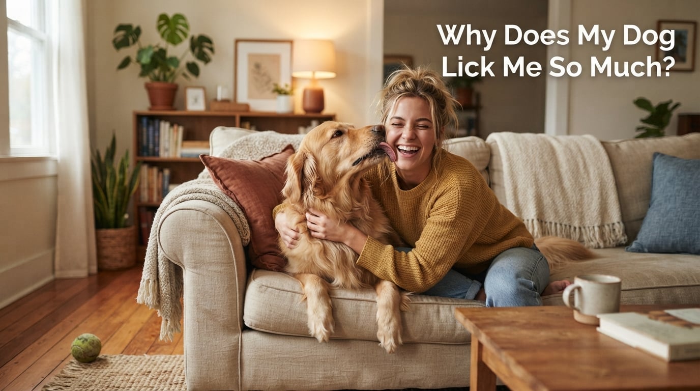Why Does My Dog Lick Me So Much?