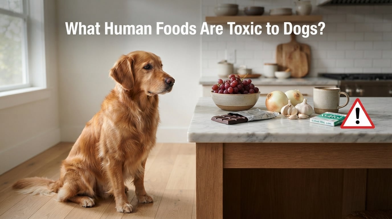 What Human Foods Are Toxic to Dogs?