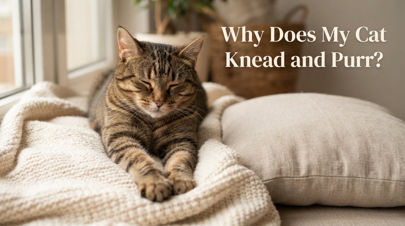 Why Does My Cat Knead and Purr?