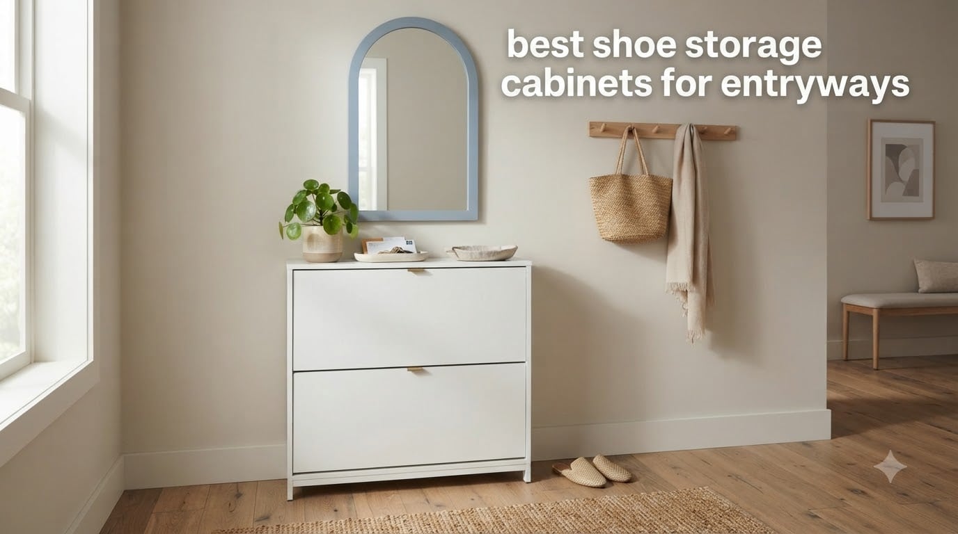 best shoe storage cabinets for entryways