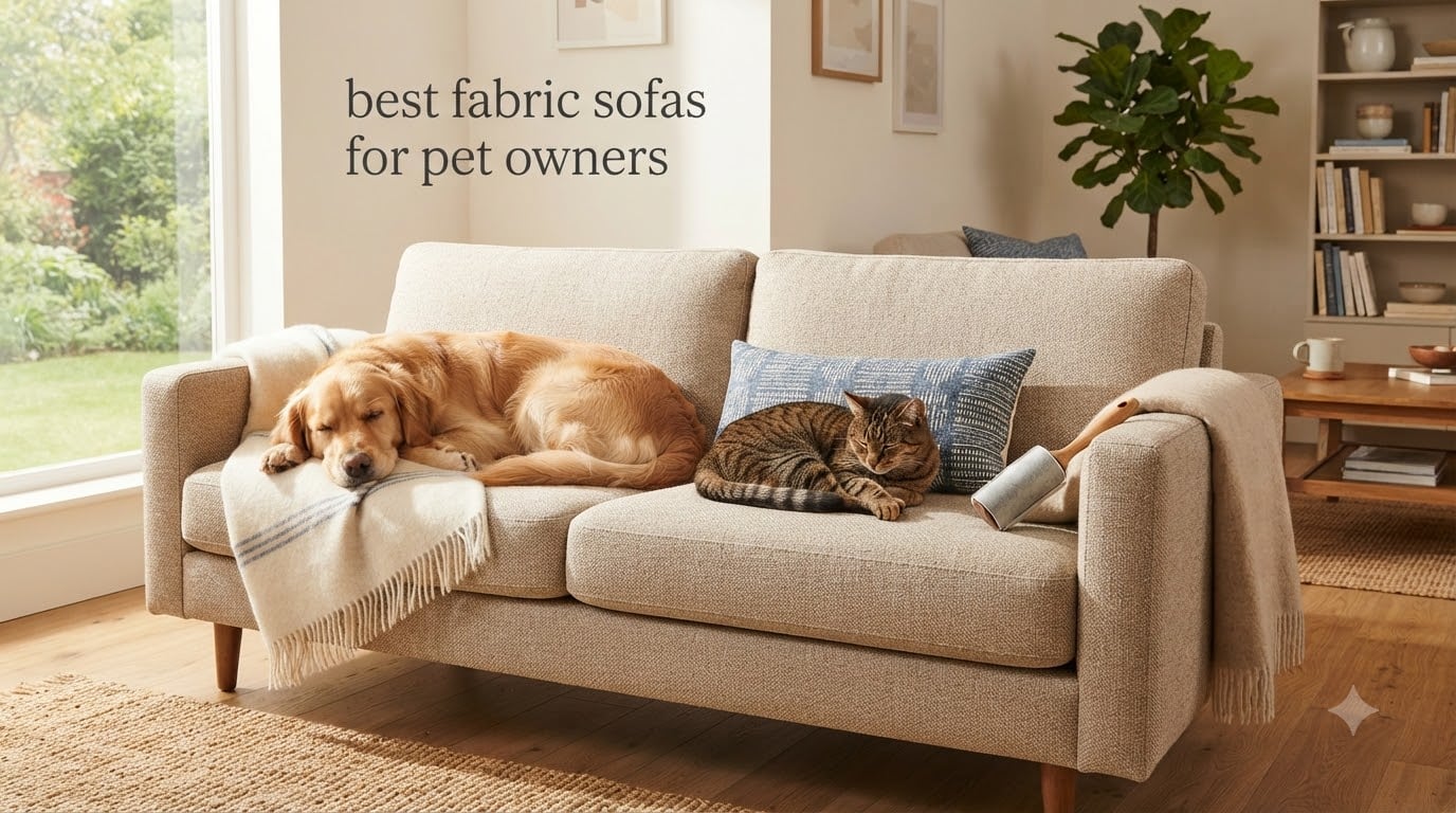 best fabric sofas for pet owners