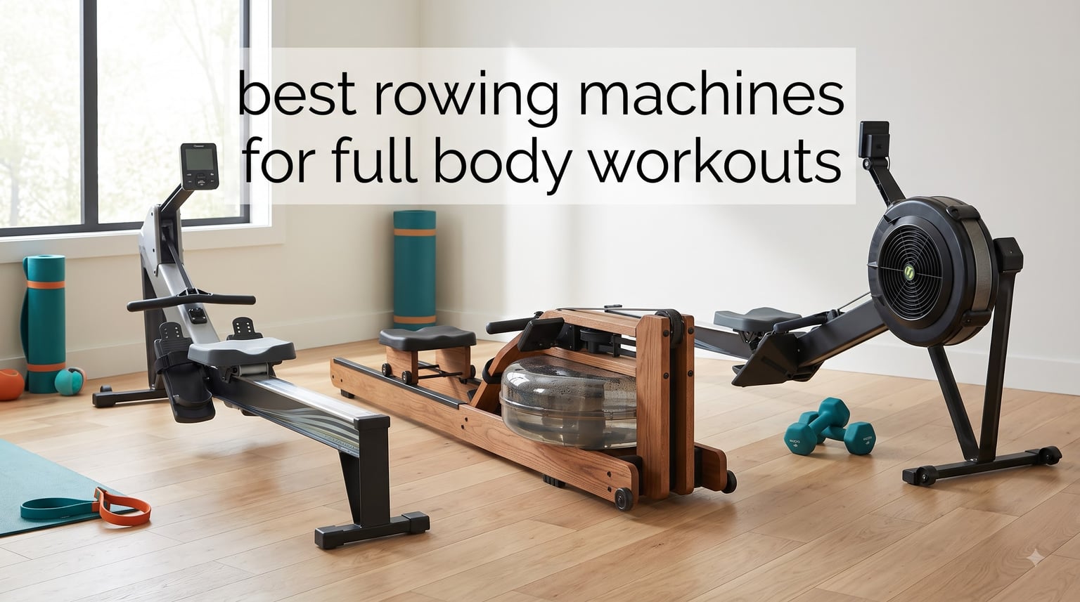 best rowing machines for full body workouts