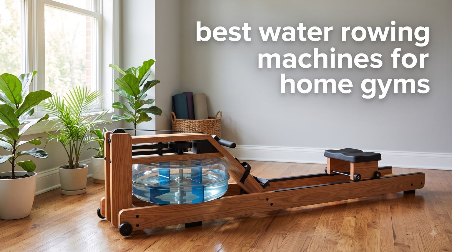 best water rowing machines for home gyms