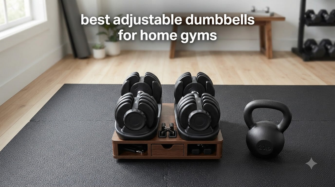 best adjustable dumbbells for home gyms