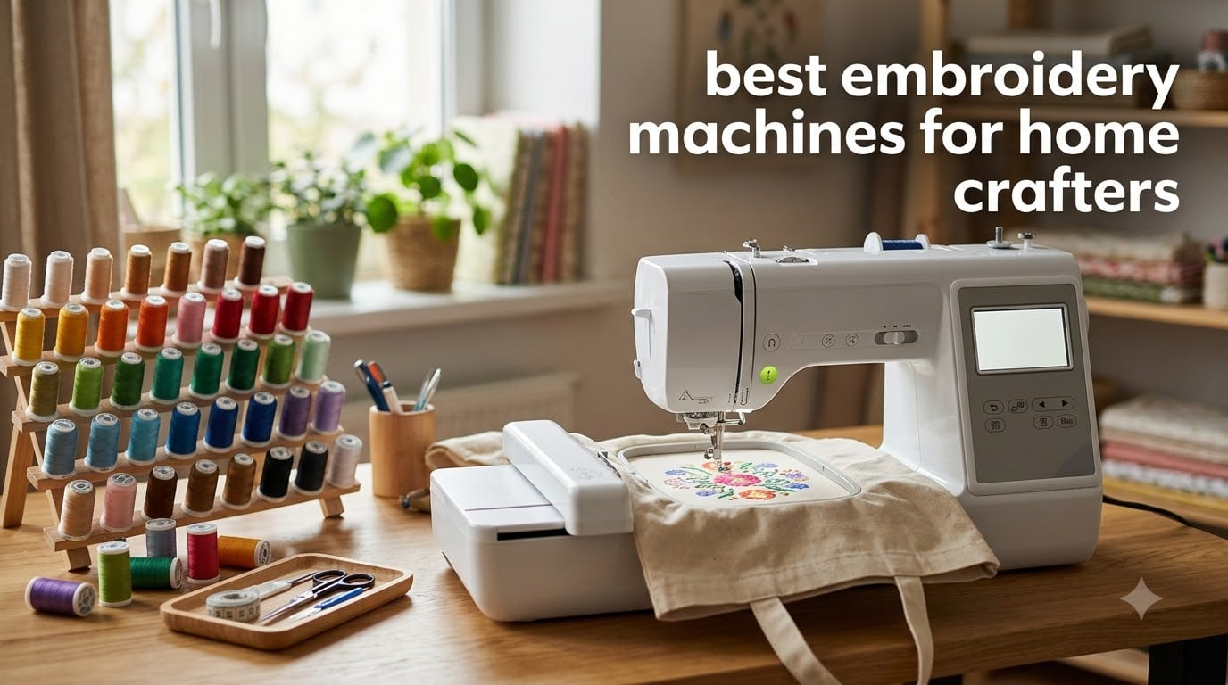 best embroidery machines for home crafters