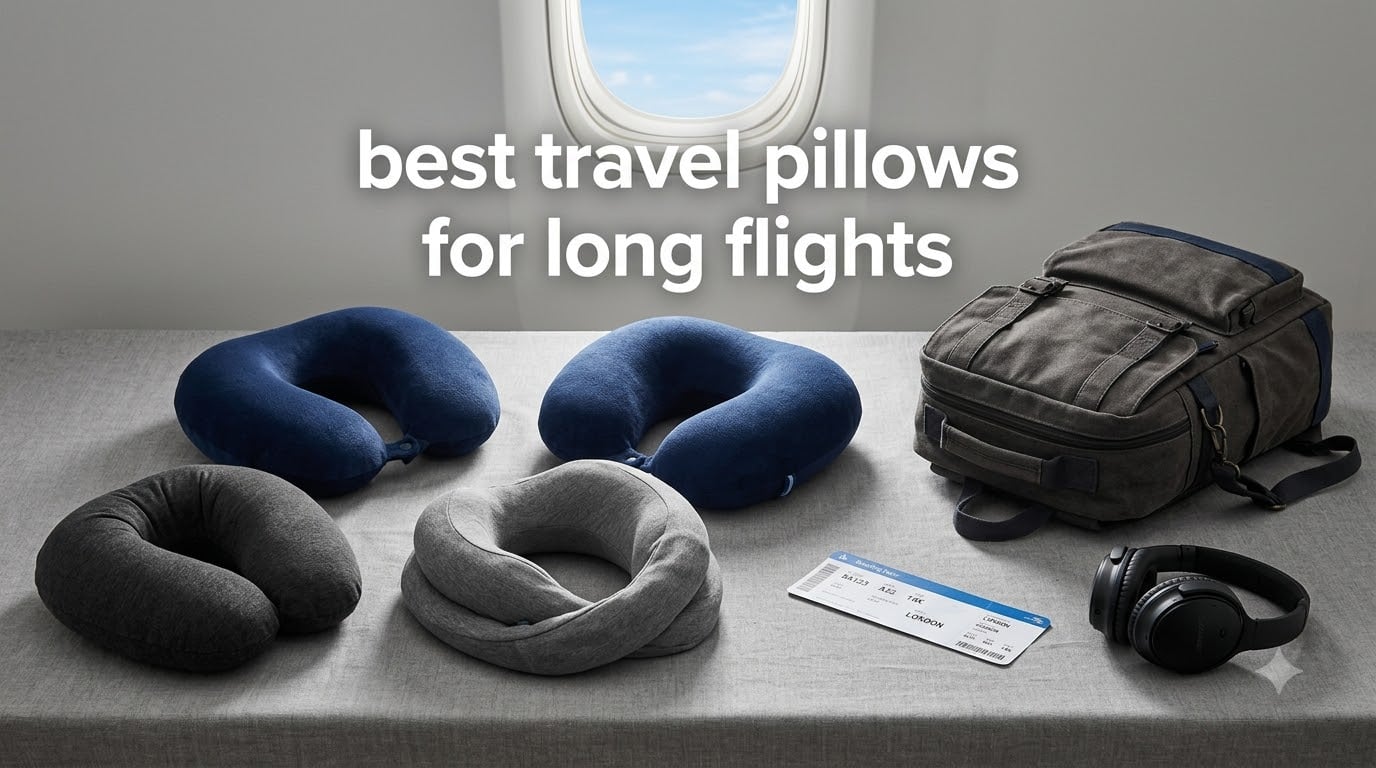 best travel pillows for long flights