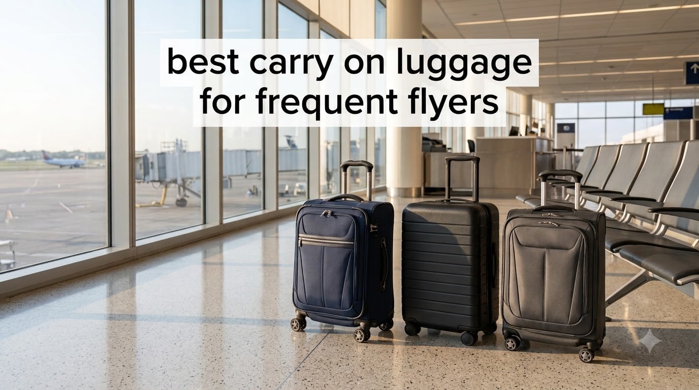 best carry on luggage for frequent flyers