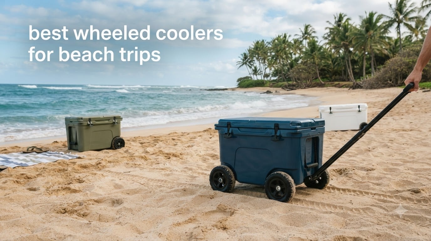 best wheeled coolers for beach trips