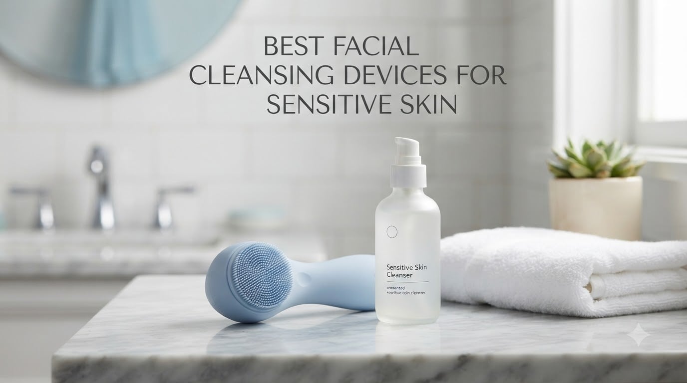best facial cleansing devices for sensitive skin