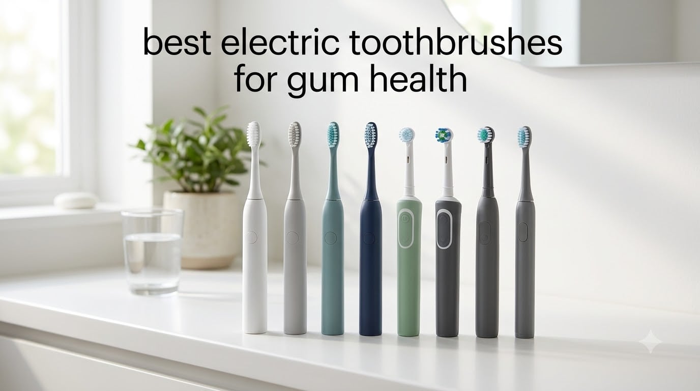 best electric toothbrushes for gum health