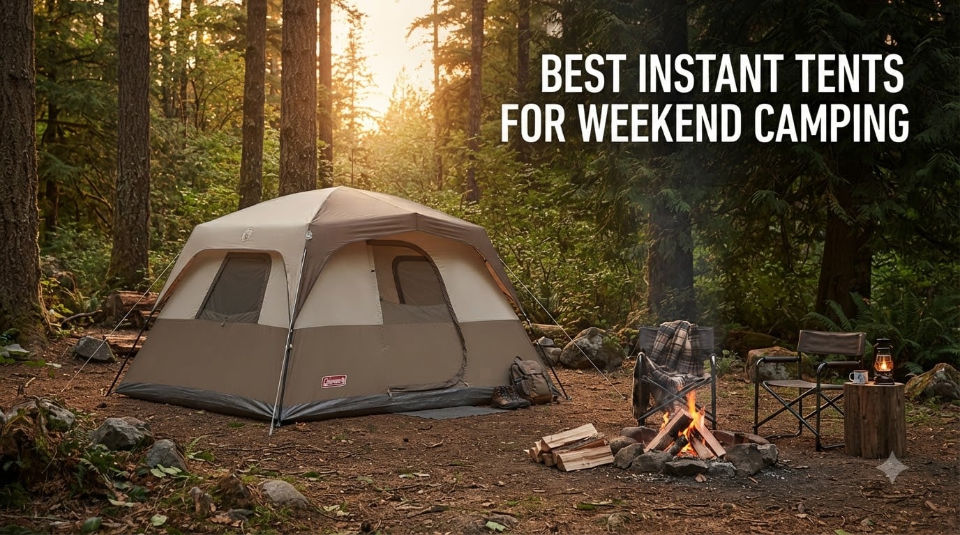 best instant tents for weekend camping