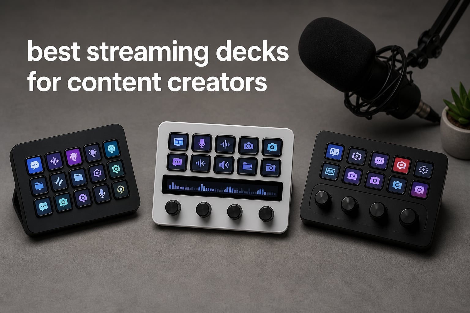 best streaming decks for content creators
