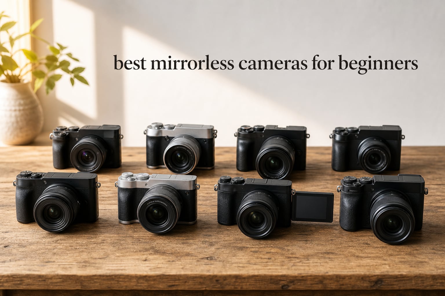 best mirrorless cameras for beginners