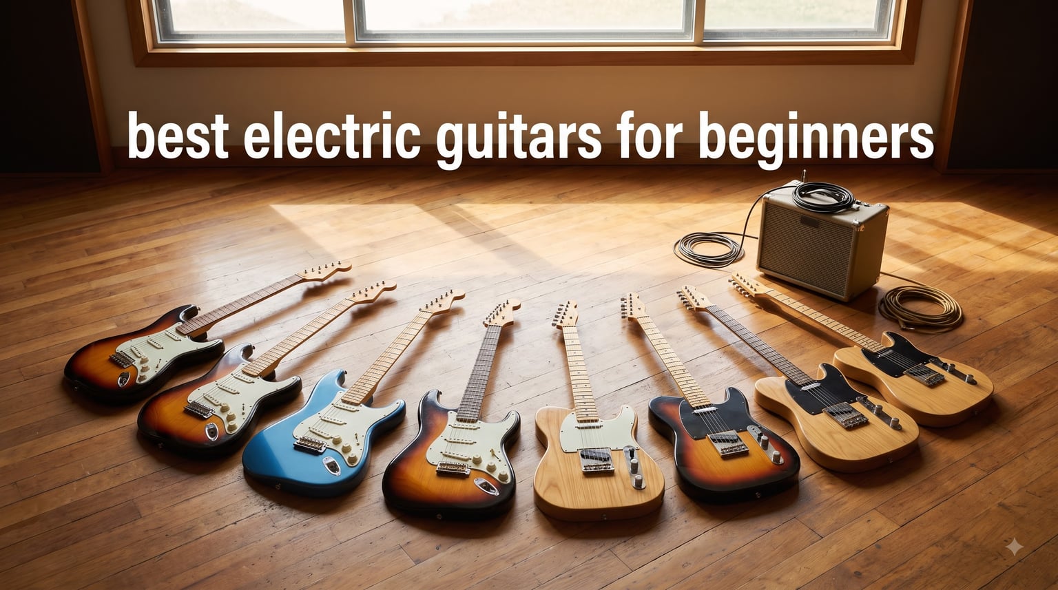 best electric guitars for beginners