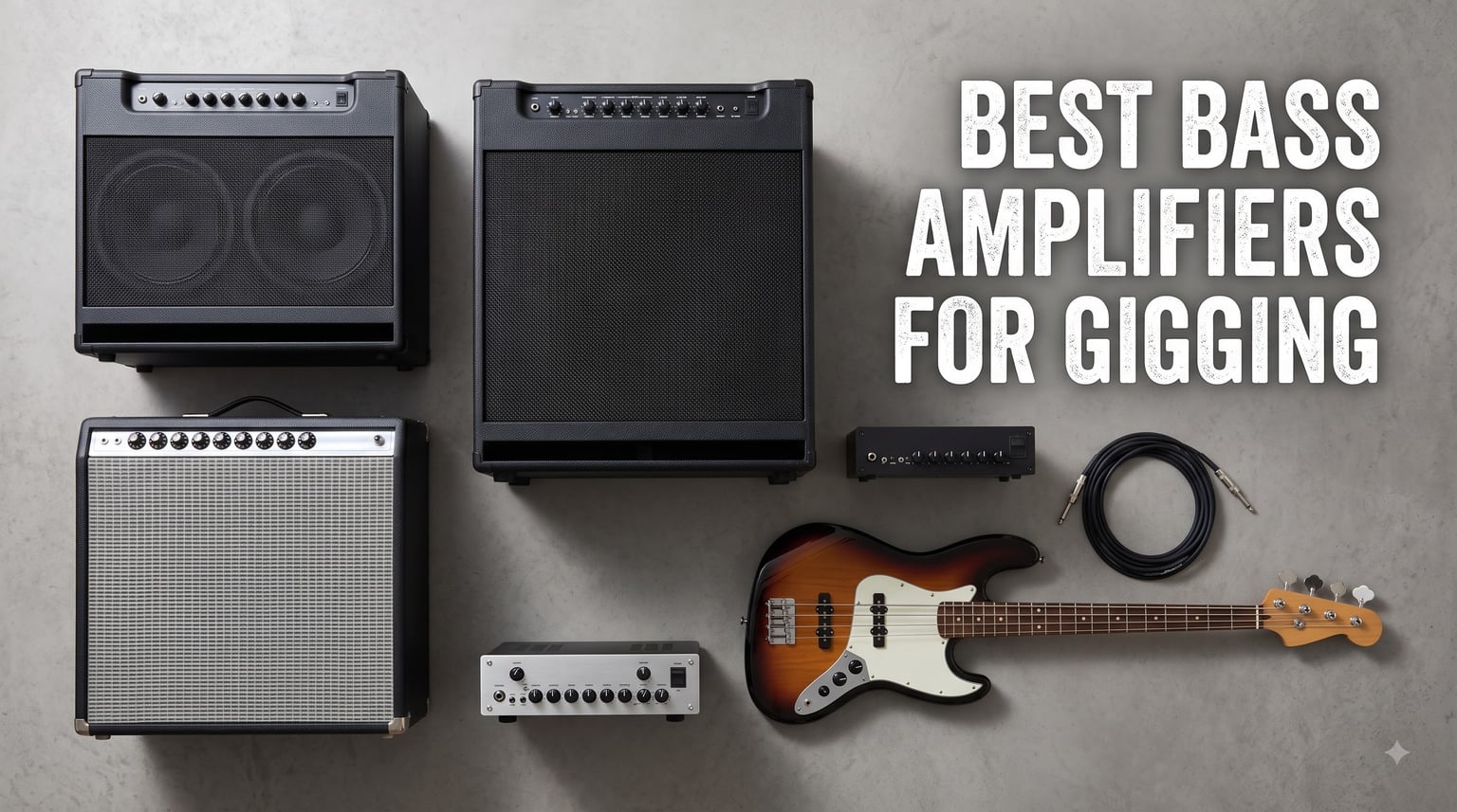 best bass amplifiers for gigging