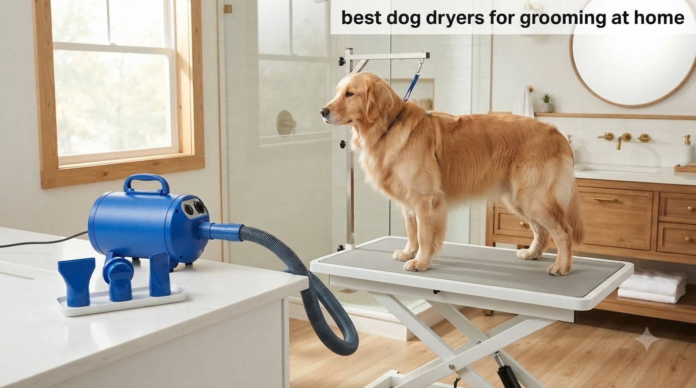 best dog dryers for grooming at home