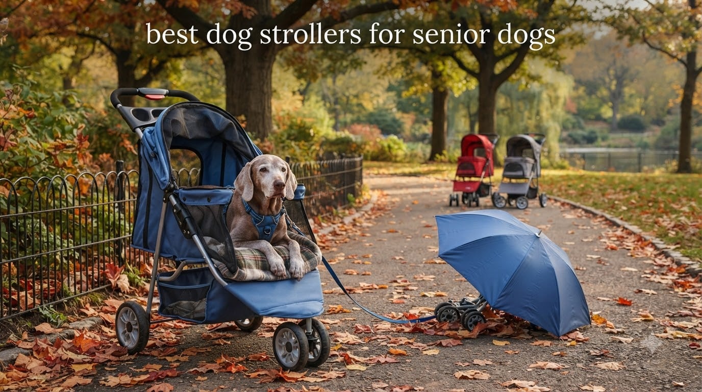 best dog strollers for senior dogs