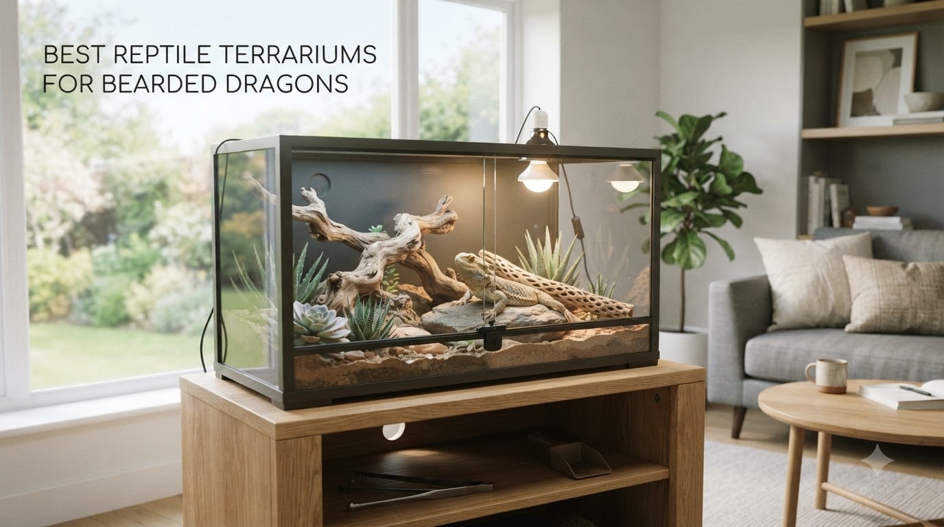 best reptile terrariums for bearded dragons