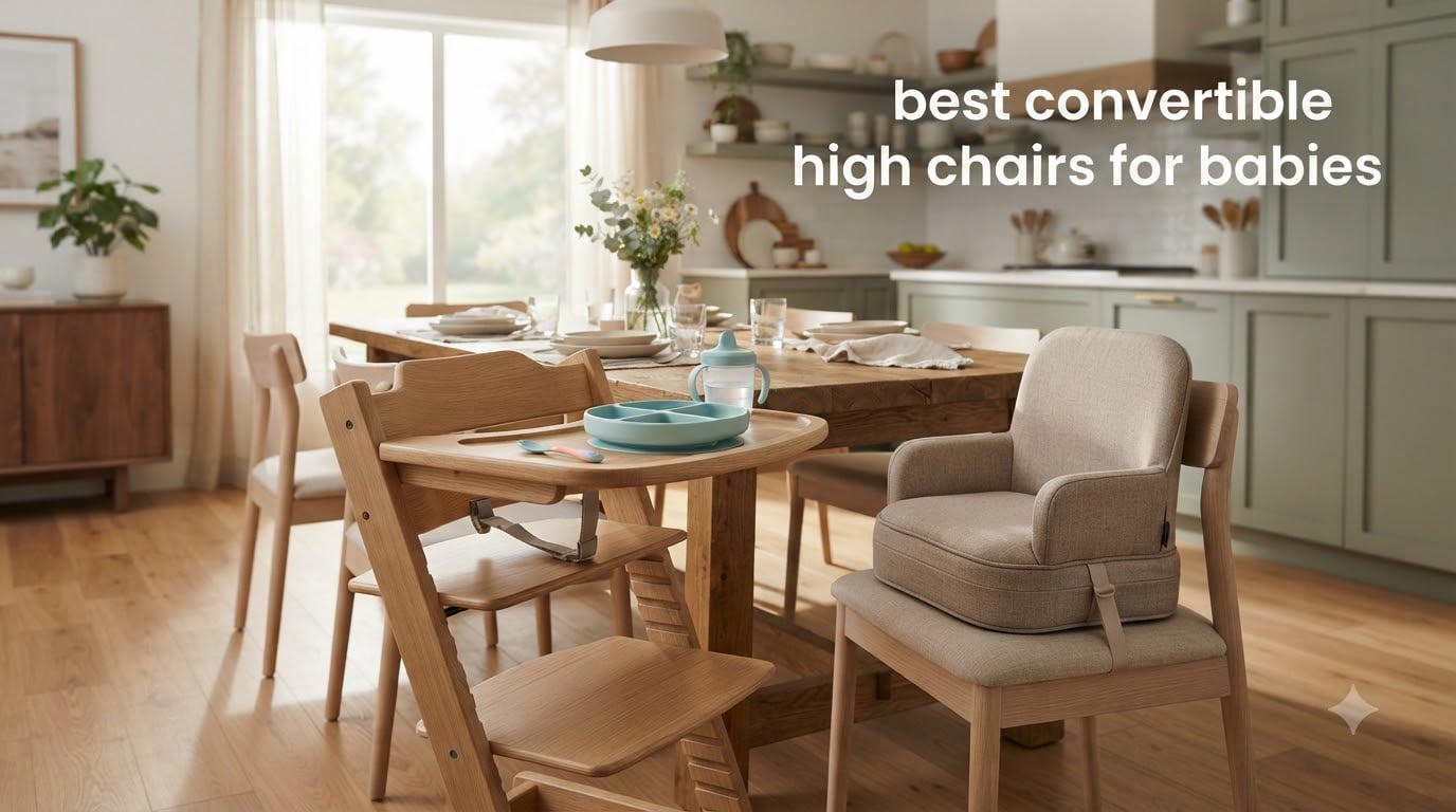 best convertible high chairs for babies