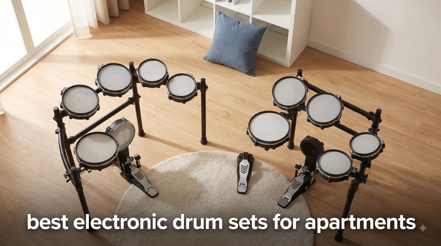 best electronic drum sets for apartments