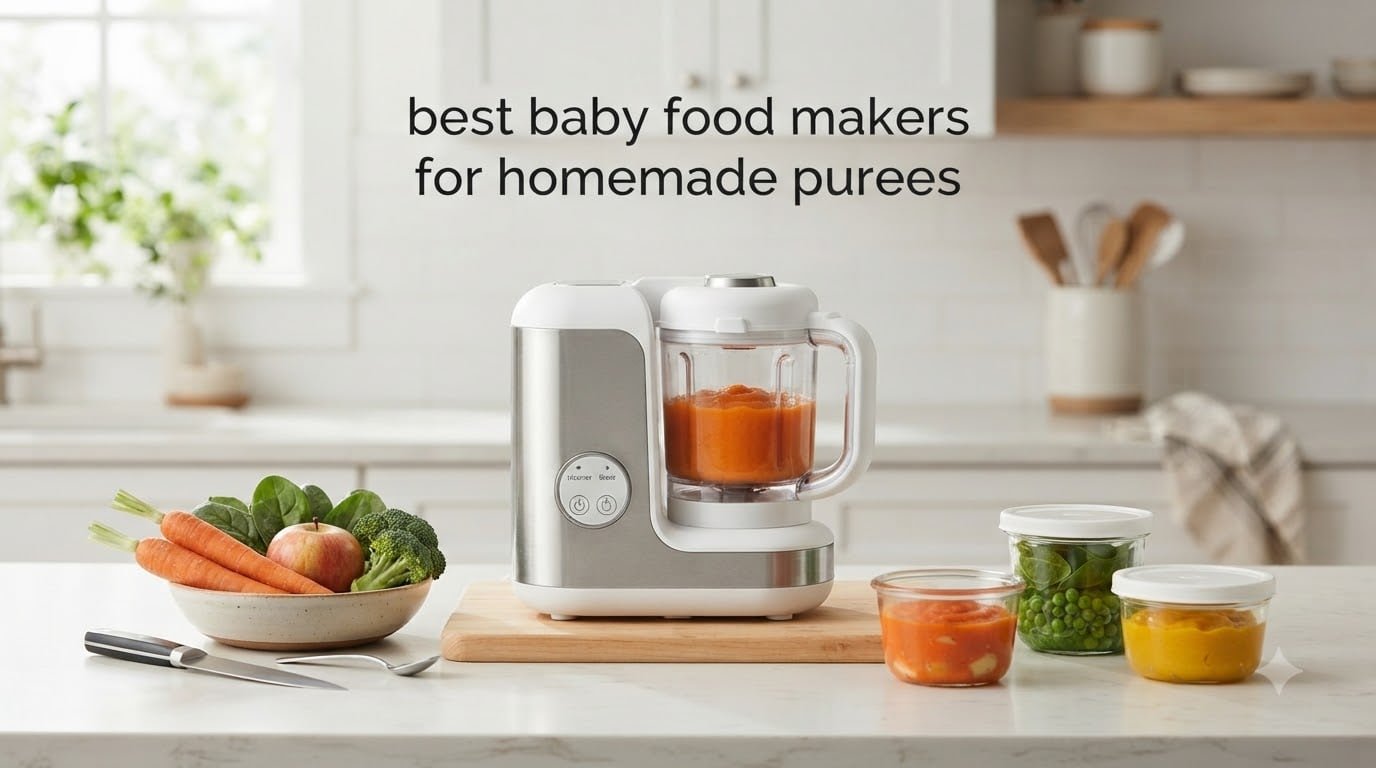 best baby food makers for homemade purees